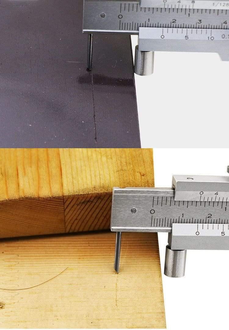 Parallel crossed caliper 0-200mm stainless steel parallel crossed slide calipers
