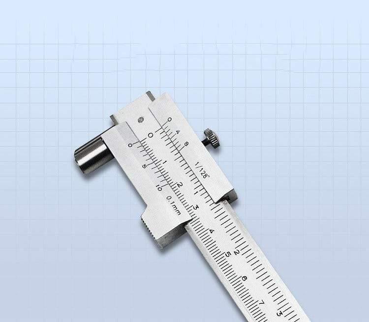 Parallel crossed caliper 0-200mm stainless steel parallel crossed slide calipers