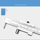 Parallel crossed caliper 0-200mm stainless steel parallel crossed slide calipers