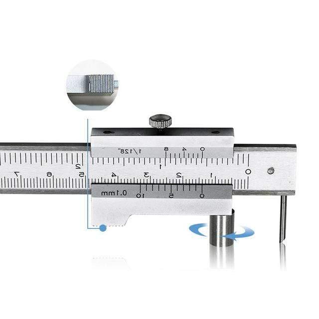 Parallel crossed caliper 0-200mm stainless steel parallel crossed slide calipers