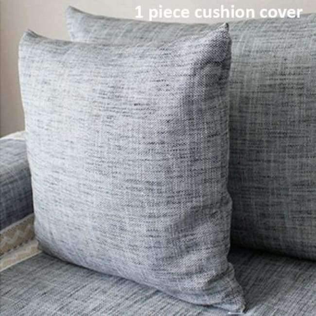 Grau Sofa Bezug Sofa Kissen Baumwolle Leinen Stoff Mode Vier Jahreszeiten Verfügbar Zuhause Hochzeit Dekor Sofa Handtuch