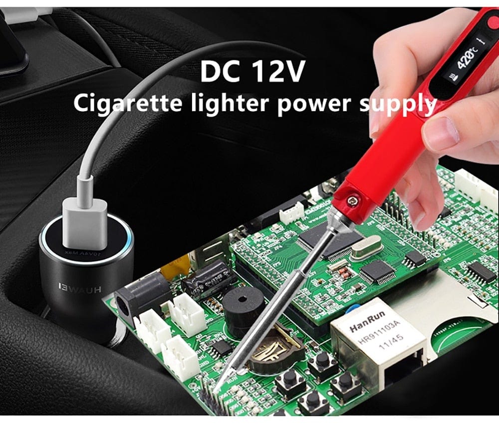 Pine64 Pinecil Soldering Iron Portable Mini USB Interface for Welding Tools Constant Temperature Intelligent Maintenance Electr