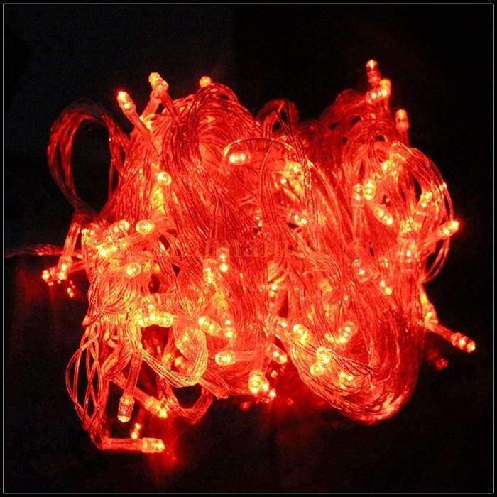 HOT Sale LED Lichterkette 10M 20M 30M 50M 100M Xmas Urlaubslichter Außen Dekoration Lampe für Party Hochzeit Garten Weihnachten Feenlichter