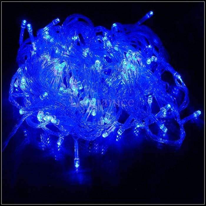 HOT Sale LED Lichterkette 10M 20M 30M 50M 100M Xmas Urlaubslichter Außen Dekoration Lampe für Party Hochzeit Garten Weihnachten Feenlichter