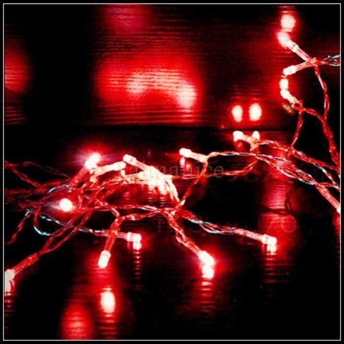 HOT Sale LED Lichterkette 10M 20M 30M 50M 100M Xmas Urlaubslichter Außen Dekoration Lampe für Party Hochzeit Garten Weihnachten Feenlichter