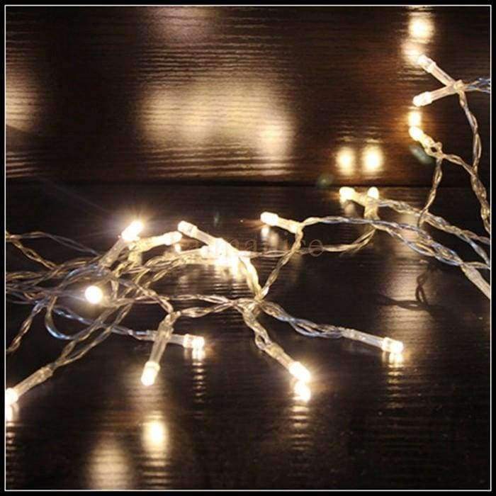 HOT Sale LED Lichterkette 10M 20M 30M 50M 100M Xmas Urlaubslichter Außen Dekoration Lampe für Party Hochzeit Garten Weihnachten Feenlichter