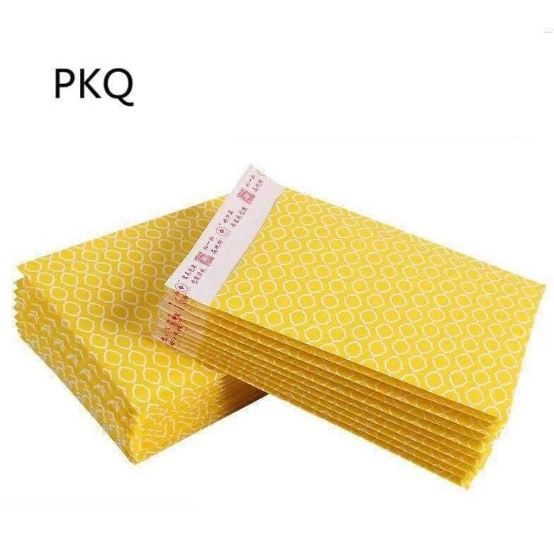 7.18 100 Stück Punkt Pink Papier Blasenumschläge Taschen Versandumschläge Polsterversandumschläge Versandverpackungen Geschäftsausstattung