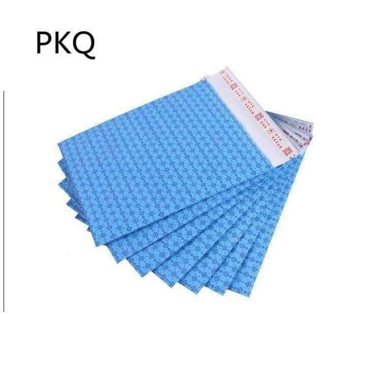 7.18 100 Stück Punkt Pink Papier Blasenumschläge Taschen Versandumschläge Polsterversandumschläge Versandverpackungen Geschäftsausstattung