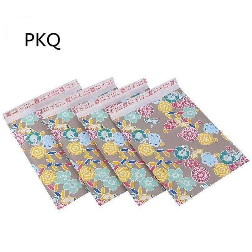 7.18 100 Stück Punkt Pink Papier Blasenumschläge Taschen Versandumschläge Polsterversandumschläge Versandverpackungen Geschäftsausstattung