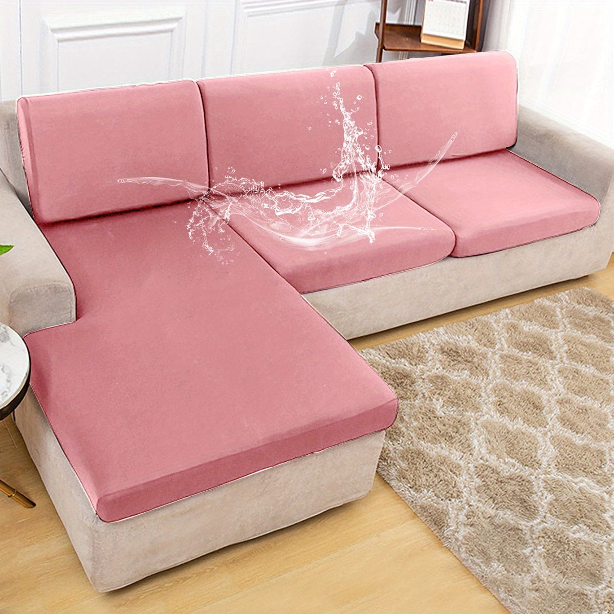 1 Stück Stretch-Wasserabweisender Stoff Sofa Überwurf Schlafzimmer Sofa Bezug Möbel Schutz Für Büro Wohnzimmer Wohnkultur