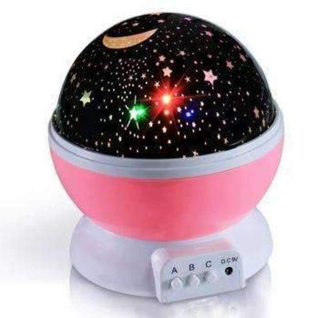 2018 Neue Sterne Sternenhimmel LED Nachtlicht Projektor Mond Neuheit Tisch Nachttischlampe Batterien USB Nachtlicht für Kinder