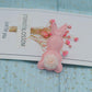 24 pieces/lot 2.8*5 cm felt rabbit pads patches applications for craft clothing sewing supplies DIY hairpin accessories