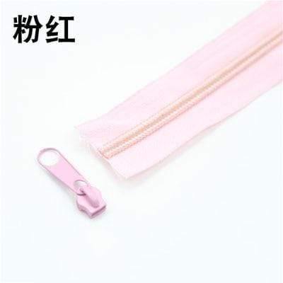 5Meter 5# Nylon spiral zippers for DIY sewing projects bags shoes clothing accessories available in 24 colors