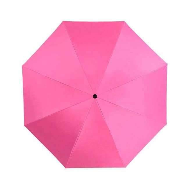 Black Cover Automatic Umbrella Inverted Fashion Color 3 Folding Sun Umbrella Inverse Umbrella Rain Women Men for Car