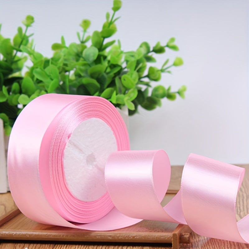 40 mm Seiden Satinband für Basteln Handgemacht DIY Geschenkverpackung Party Hochzeit Dekorative Sträuße Kuchen Dekor Material Auffällig kurz