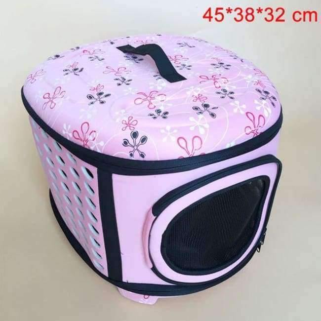Tragbare Reise Haustier Tasche Outdoor Welpe Hund Katze Träger Taschen Schulter Tasche Handtasche Faltbar EVA Material Weiche Haustier Hund Tasche