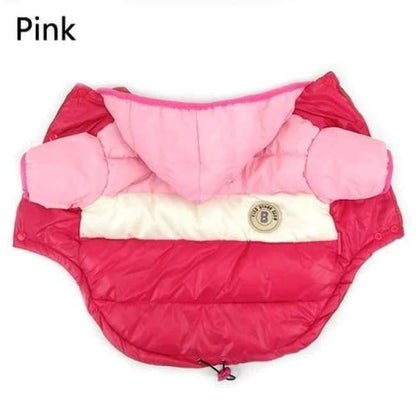 Winter Haustier Hund Kleidung Warme Daunenjacke Wasserdicht Mantel S-XXL Hoodies für Chihuahua Kleine Mittelgroße Hunde Welpe PETASIA