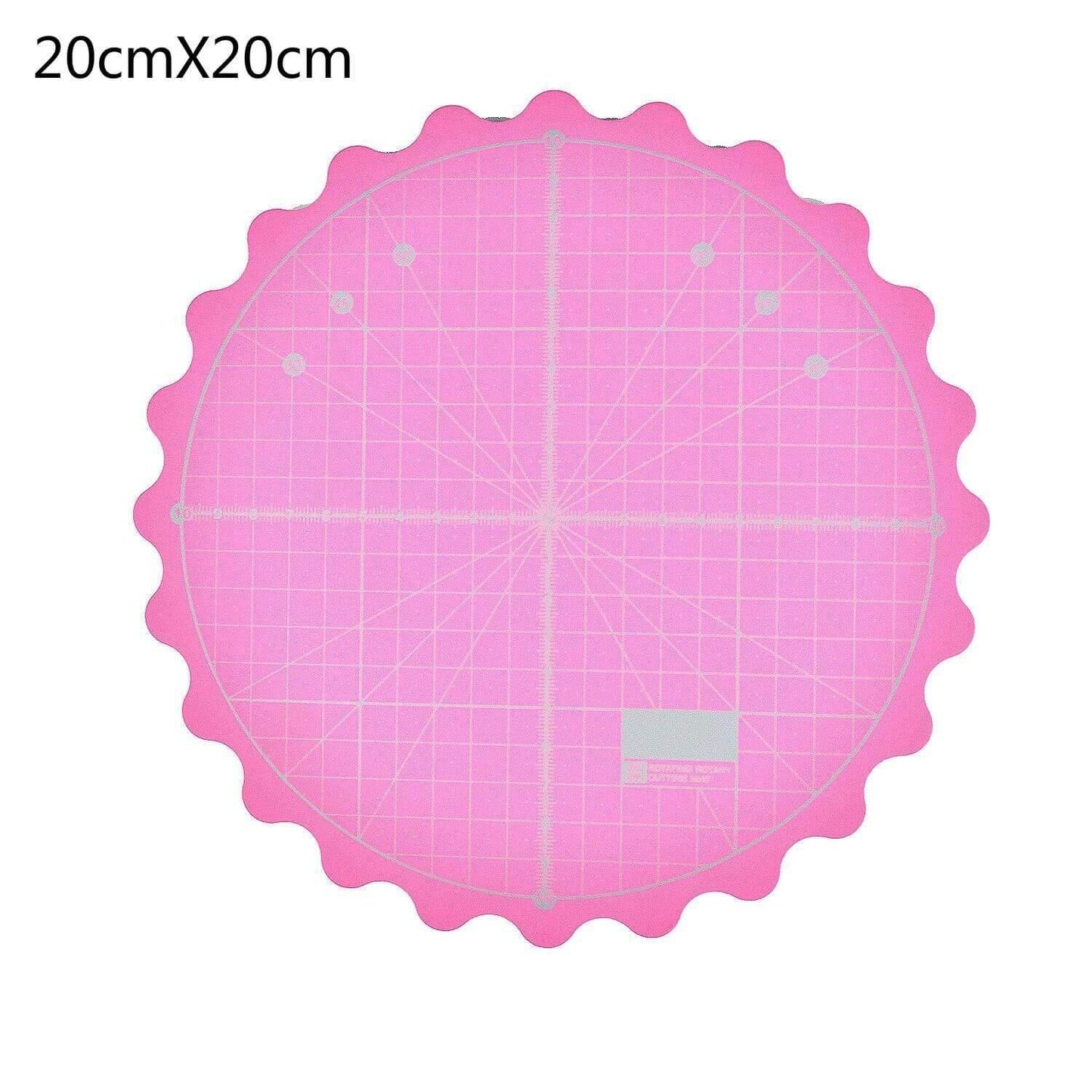 Self-healing rotary cutting mat for office supplies, school, quilting, paper crafts, clay crafts, arts and crafts size 8 inches (20cmX20cm)