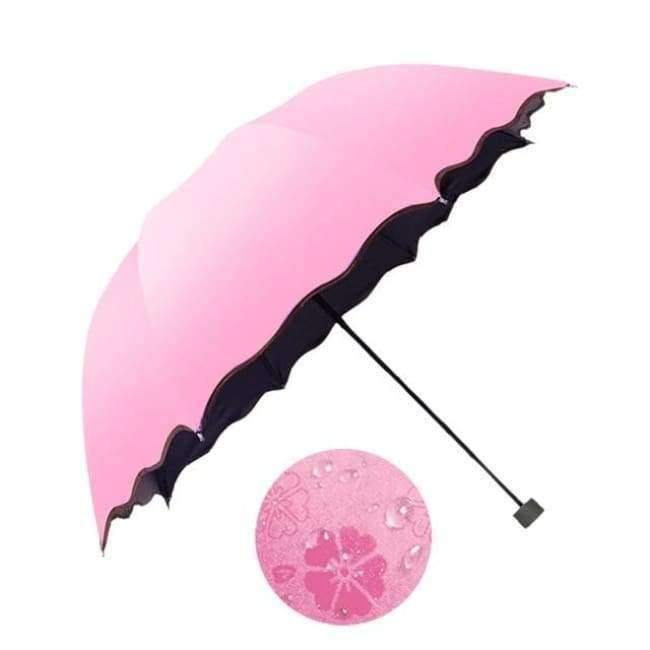 Ladies' umbrella windproof sun protection magical flower plate ultraviolet protection parasol sun rain folding umbrellas FG