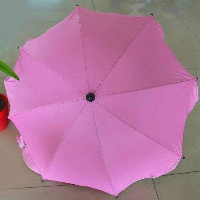Regenschirm Nylon Sonnendach UV 360 Grad verstellbare Richtung Kinderwagen Regenschirm Kinderwagen Zubehör Sonnenschutz Visier