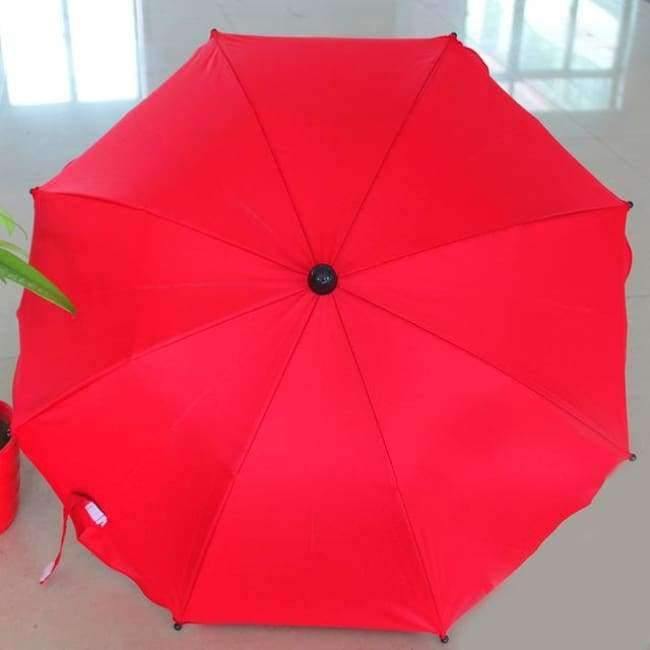 Regenschirm Nylon Sonnendach UV 360 Grad verstellbare Richtung Kinderwagen Regenschirm Kinderwagen Zubehör Sonnenschutz Visier