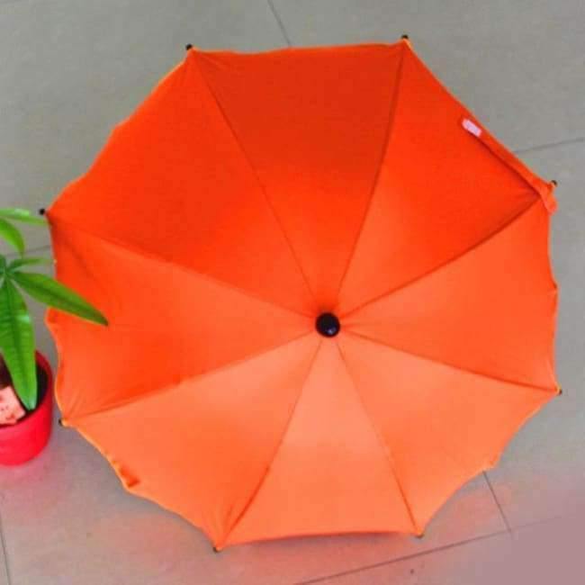 Regenschirm Nylon Sonnendach UV 360 Grad verstellbare Richtung Kinderwagen Regenschirm Kinderwagen Zubehör Sonnenschutz Visier