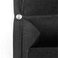 Planter Grow Bag 4 Taschen Schwarz Vertikaler Garten Wandmontierte Pflanzung Blumen Gemüse Wohnzimmer Garten Haushaltswaren 26.5*65cm