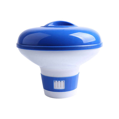 1 Stück, Mini schwimmender Pool- und SPA-Chlor-Dispenser, Premium Float, kompatibel mit Brom und Chlor, für Pools, geeignet für Schwimmbäder, SPA, Whirlpool und PVC-Schwimmbecken Apotheke
