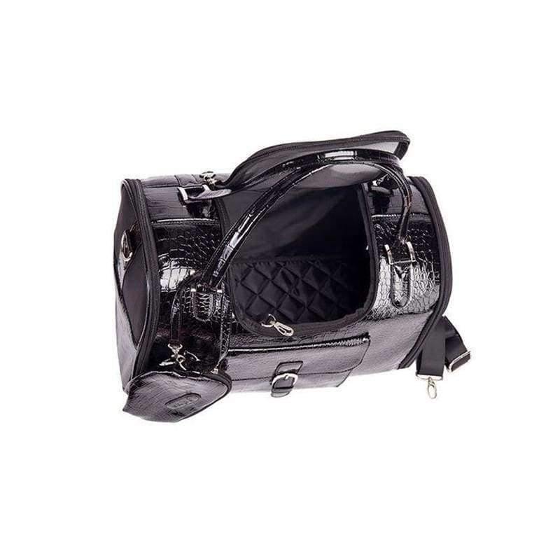 Tragbare Outdoor Haustier Katze Hund Tragetasche mit Geldbörse Pu Leder Reise Kleine Hund Chihuahua Teddy Tragetasche Handtasche