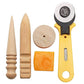 Professional 37-piece Leather Craft Tool Set Hand Sewing Stitch Punch Carving Work for DIY Handmade Leather Accessories