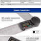 Protractor Digital Shop Ruler Meter 360 Degree Protractor Steel Inclinometer Goniometer Electronic Angle Lock