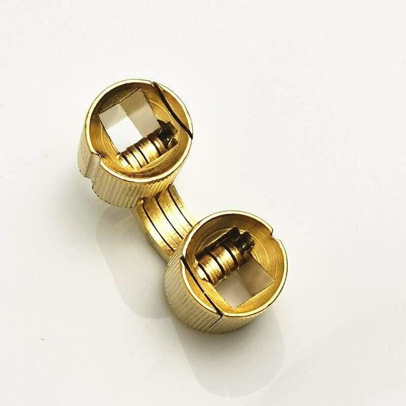 Reine Messing Verborgene Scharniere Dia.8mm/10mm/12mm Fassscharniere Unsichtbare Möbelbeschläge Hardware Zubehör