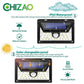CHIZAO 34 LED Solar-Sensorlicht Wasserdicht Automatische Außen-Nachtlichter Ausgestattetes Licht Bewegungsmelder Wandleuchte Kabelloses Sicherheitslicht