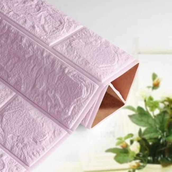Wasserfeste Schaumziegel 3D Wandpaneele DIY Selbstklebende Tapete Für Kinderzimmer Schlafzimmer Wanddekoration 3D Ziegel Wohnzimmer Tapete