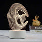 Kreatives dekoratives Nachtlicht 3D neue LED Tischlampe Mode Styling Geschenk Nachtlicht