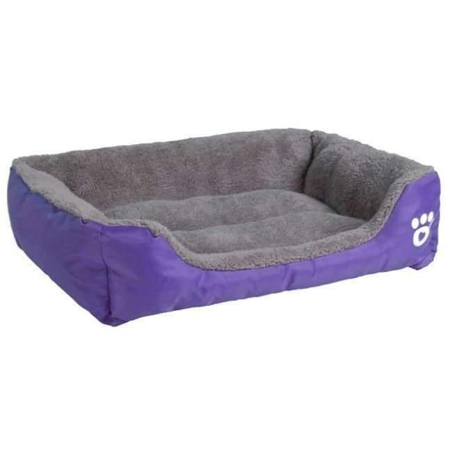 S-3XL 9 Farben Pfote Haustier Sofa Hundebetten Wasserdichter Boden Weiches Fleece Warm Katzenschlafhaus Petshop Dropshipping cama perro