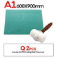 A1A2A3A4 PVC Cutting Mat DIY Leather Craft Tool Double-sided Self-healing Mat Pad Cutting Patchwork Sewing Tool Set