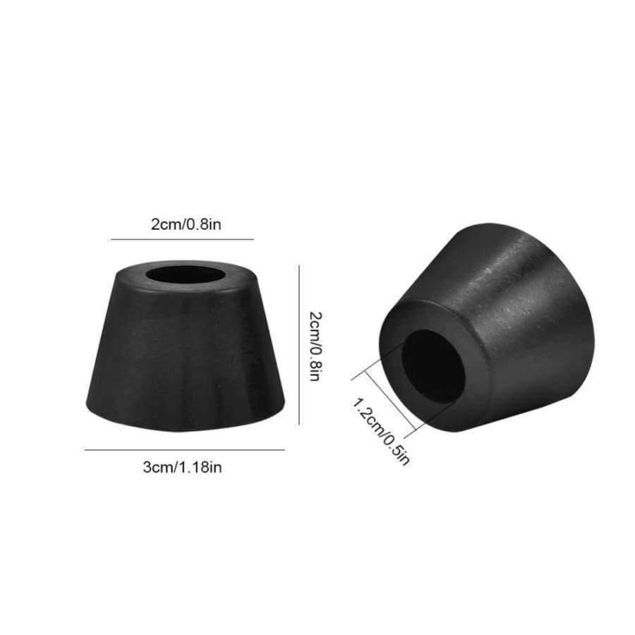 Qualitätsgummi Füße 8 Stück 30x20mm Gummi Füße Anti-Vibrations Basis Pad Stand für Lautsprecher Gitarre Verstärker Mit Schrauben