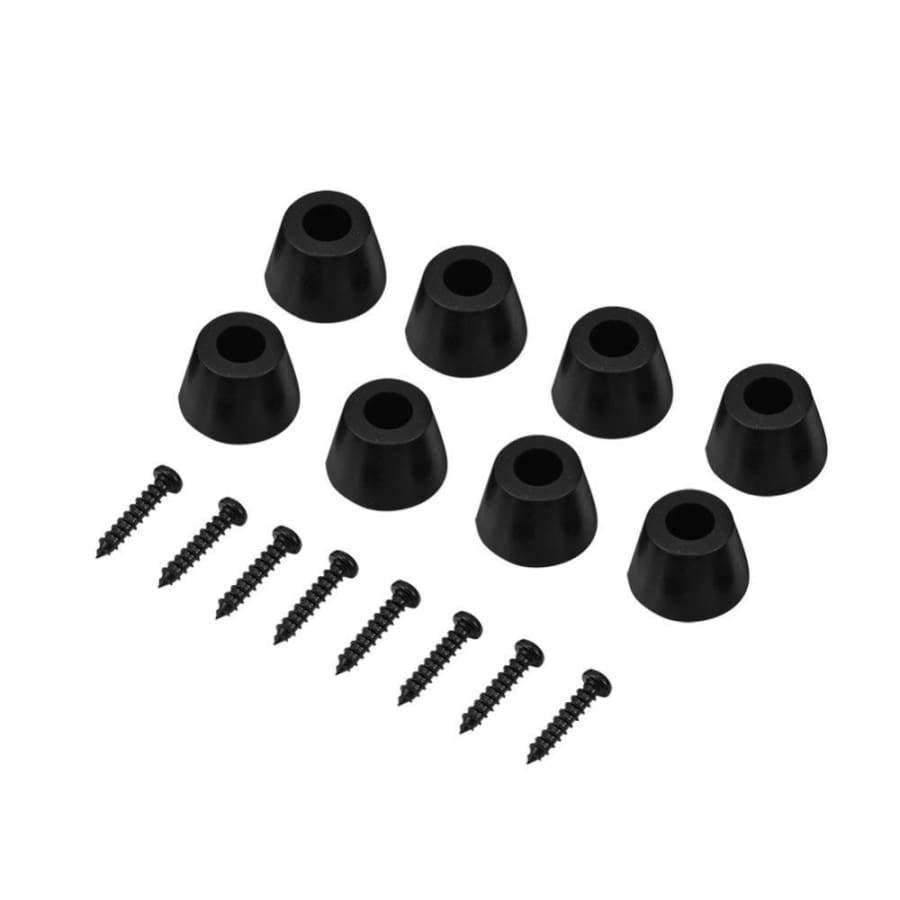 Qualitätsgummi Füße 8 Stück 30x20mm Gummi Füße Anti-Vibrations Basis Pad Stand für Lautsprecher Gitarre Verstärker Mit Schrauben