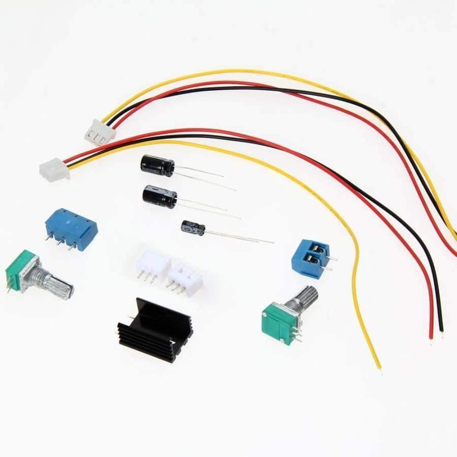 Rote 0-30V 2mA-3A stufenlos einstellbare DC geregelte Stromversorgung DIY-Kit für Schule Bildung Labor