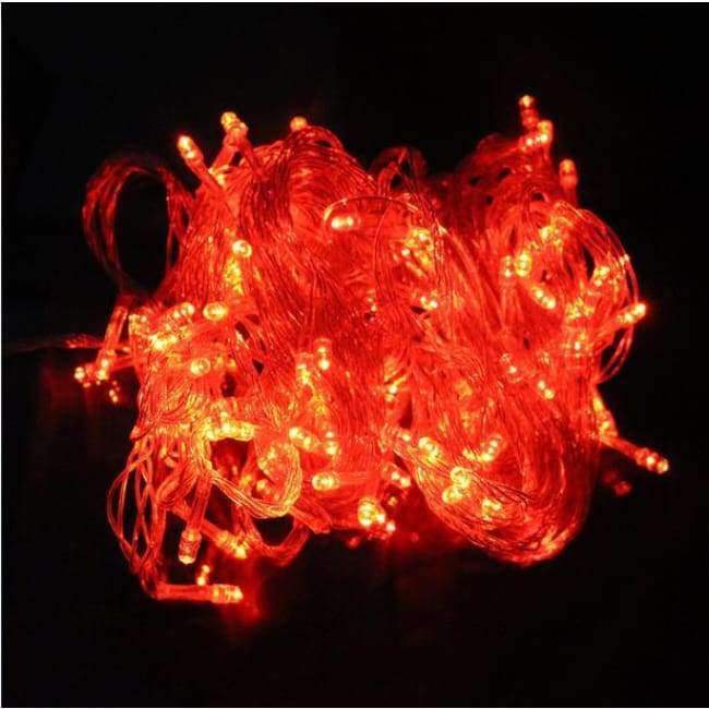 SXZM 10M 20M 30M 50M 100M LED Lichterkette Fairy light Feiertagsdeko AC220V 110V Wasserdichtes Außenlicht mit Controller