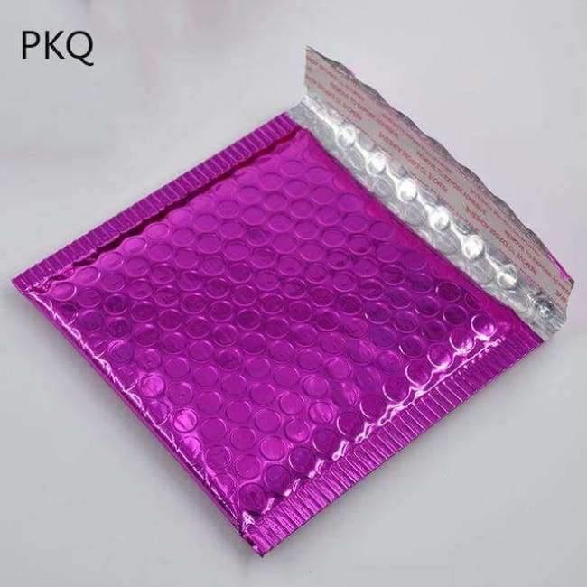 10PCS/Los 15*13cm goldene Blasenumschläge, silberne Versandtaschen gepolsterte Versandumschläge mit Blasen, Versandtasche Geschäftsausstattung