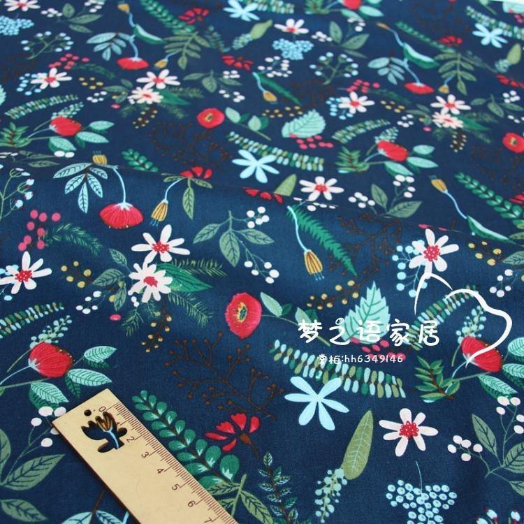 Printed children's cotton fabric baby quilt fabric cotton twill fabric per meter DIY sewing craft cotton material