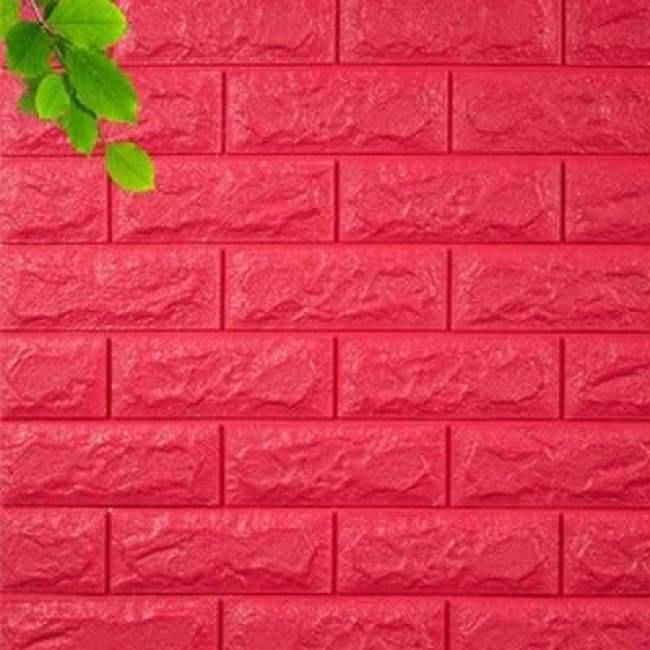 Wasserfeste Schaumziegel 3D Wandpaneele DIY Selbstklebende Tapete Für Kinderzimmer Schlafzimmer Wanddekoration 3D Ziegel Wohnzimmer Tapete