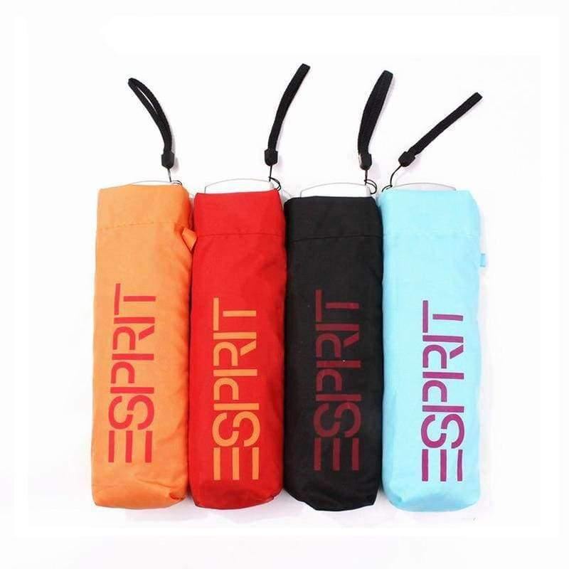 Creative Folding Umbrellas Men Wholesale 165g Super Lightweight Small Portable Pocket Umbrellas Rain Women Children Paraguas