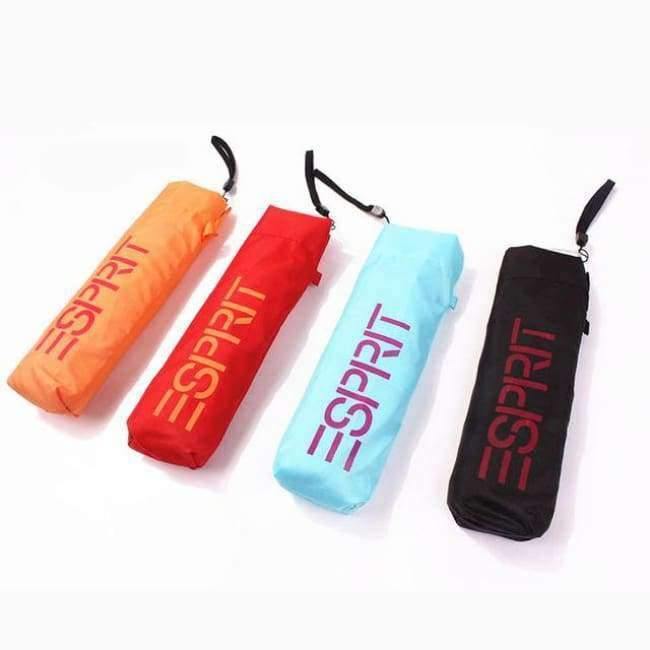 Creative Folding Umbrellas Men Wholesale 165g Super Lightweight Small Portable Pocket Umbrellas Rain Women Children Paraguas