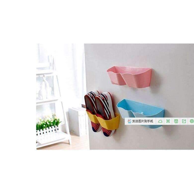 Mode dreidimensionales Wandregal Schuhregal Aufbewahrung Süßigkeitenfarbe Paste Wohnmöbel Schrank DIY Badezimmer