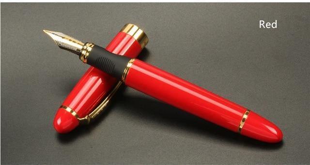 Füllfederhalter Vollmetall Goldener Clip Luxusfedern Jinhao 450 Schreibwaren Büro