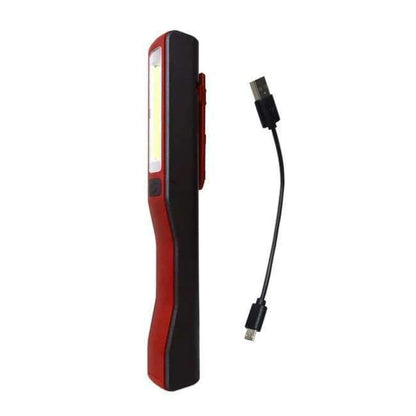 Mini COB LED Stift Licht USB wiederaufladbar Arbeits Inspektionslicht Tragbare Wartungs Taschenlampe Handhe flashlight mit Magnet AA