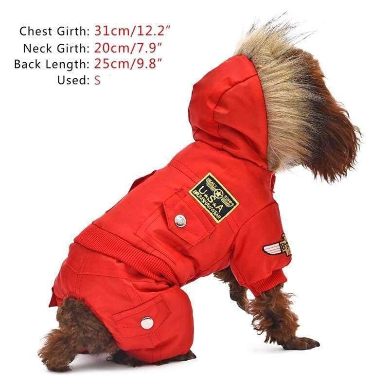 Winter Warm Dick Für Große Kleine Hund Haustier Kleidung Gepolsterter Kapuzenanzug Hosen Bekleidung XS-5XL Heiß Neuankömmling Kostenloser Versand
